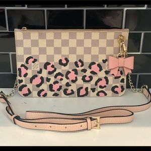 Custom Authentic Louis Vuitton Damier Azur Crossbody